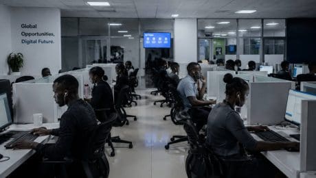 travailleurs du clic en afrique